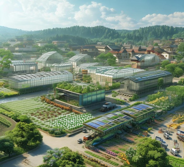 智慧农业助力市容文明，以市级文明村镇为例